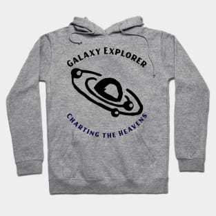 Galaxy Explorer: Charting the Heavens Astronomy Lover Hoodie